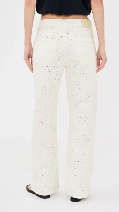 Citizens of Humanity Lindz Straight Jeans Blanc 28 | Thumbnail 3