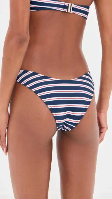 Lioness Amour Bikini Bottoms Navy tripe | Thumbnail 3