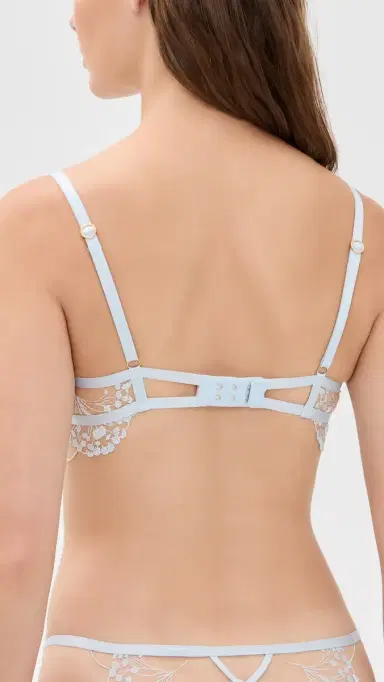Bluebella Marisa Wired Bra Ice Water Blue/Sheer | Thumbnail 3
