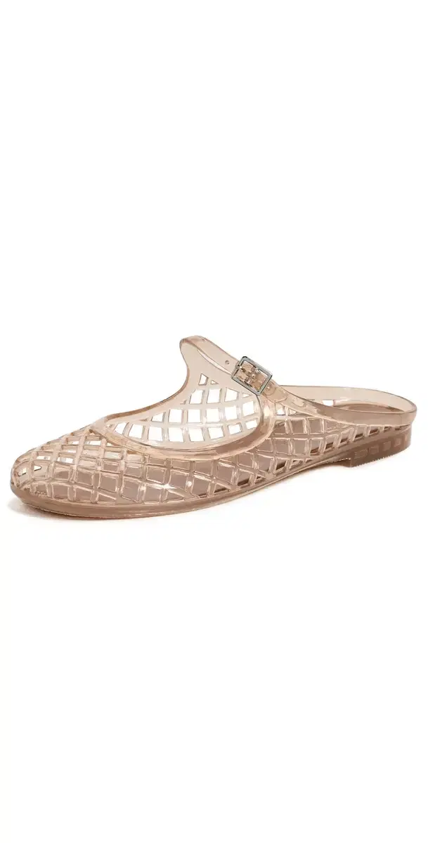 Intentionally Blank Cora Jelly Mules Rosewater