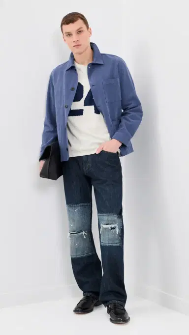 MM6 MAISON MARGIELA Workwear Detail Jeans | Thumbnail 5