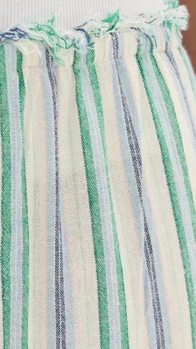 XÍRENA Joseph Pants Blue Moss tripe | Thumbnail 6 XÍRENA Joseph Pants Blue Moss tripe | Thumbnail 6