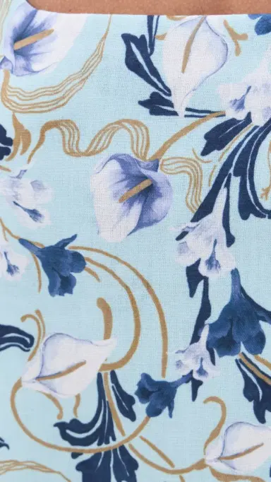 The Lulo Project Leonor Dress Courage Garden | Thumbnail 6