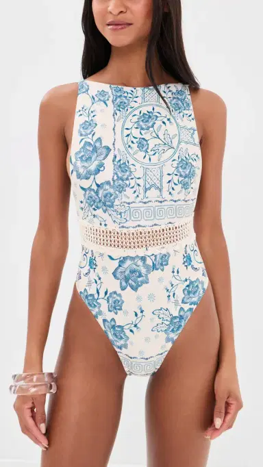 Agua Bendita Dome Handmade Crochet One Piece Multicolor S | Thumbnail 5