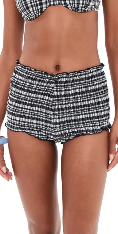Solid & Striped The Mimi Shorts Noir | Thumbnail 1