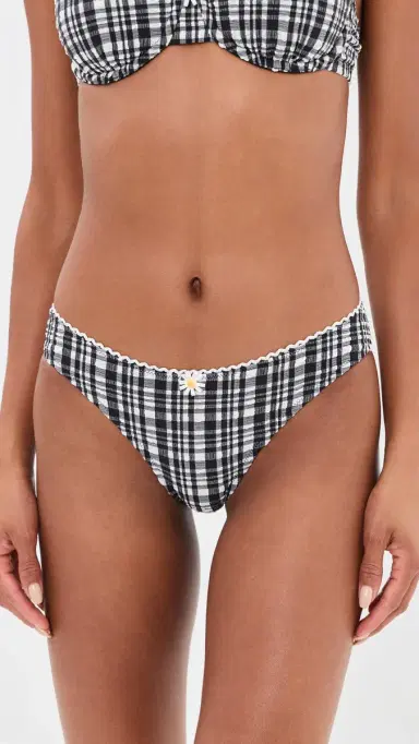 Solid & Striped The Daphne Bikini Bottoms Noir L | Thumbnail 2