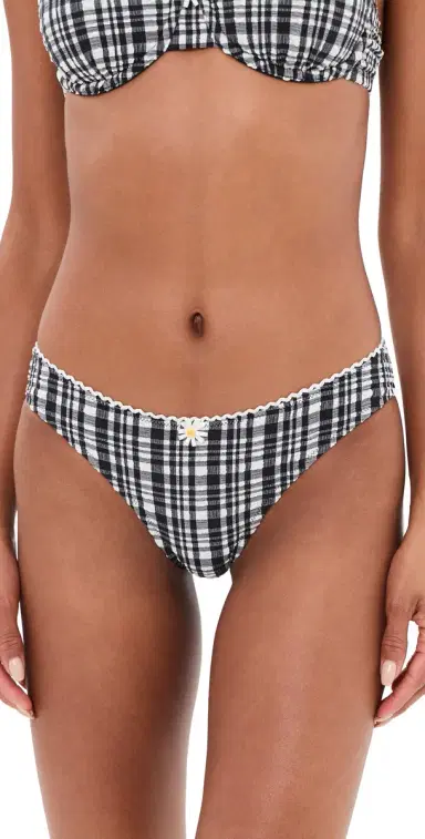 Solid & Striped The Daphne Bikini Bottoms Noir L | Thumbnail 1
