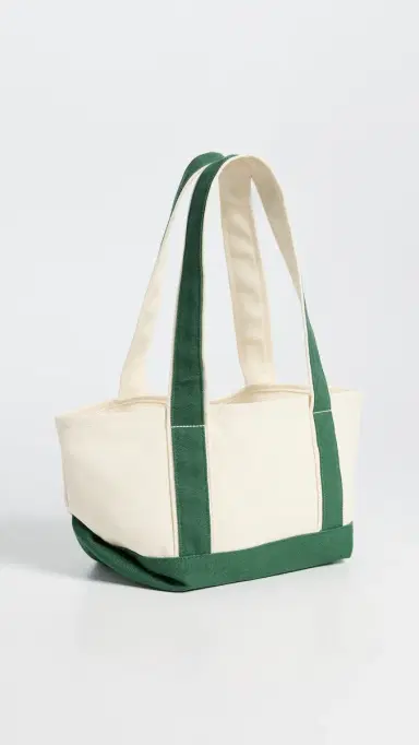 Museum of Peace and Quiet Mini Wordmark Small Boat Tote Forest | Thumbnail 4 Museum of Peace and Quiet Mini Wordmark Small Boat Tote Forest | Thumbnail 4