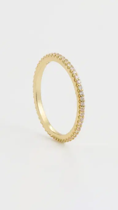 Shashi Micro Teeny Tiny Tennis Ring | Thumbnail 4