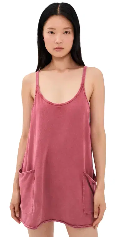 FP Movement Hot Shot Mini Dress Brick L | Thumbnail 1