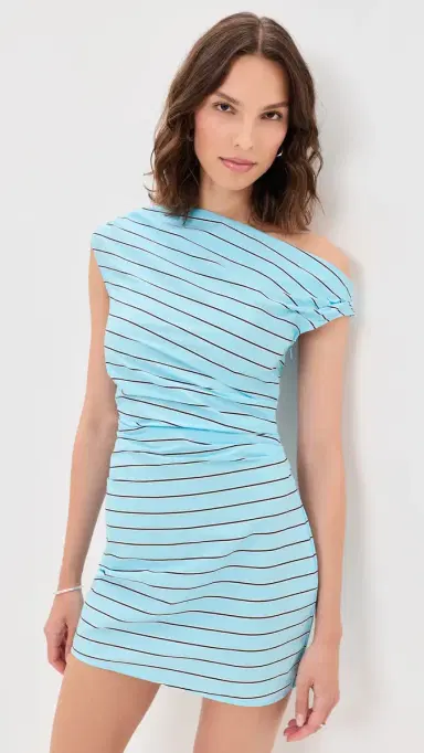 Staud Phare Mini Dress Sunday Stripe 2 | Thumbnail 2