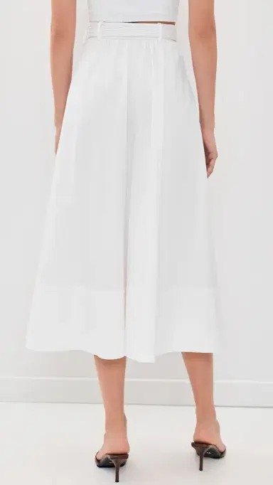 Saloni Kirat Skirt 01-White 0 | Thumbnail 3
