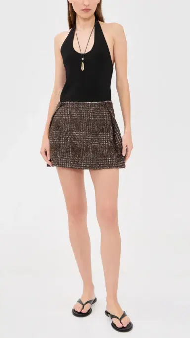 IRO Ilire Skirt Earthy Brown | Thumbnail 5