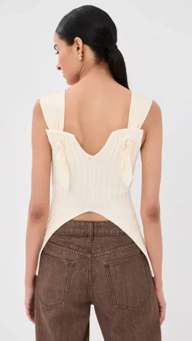 Ossou oom Tank Top Bone | Thumbnail 3 Ossou oom Tank Top Bone | Thumbnail 3
