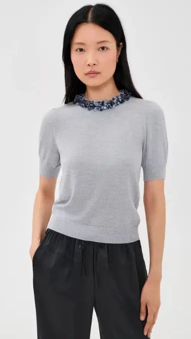 Ulla Johnson Jude Embellished Blouse | Thumbnail 2 Ulla Johnson Jude Embellished Blouse | Thumbnail 2