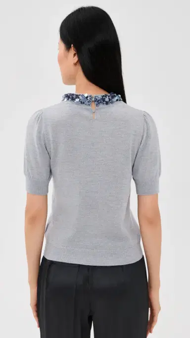 Ulla Johnson Jude Embellished Blouse | Thumbnail 3 Ulla Johnson Jude Embellished Blouse | Thumbnail 3