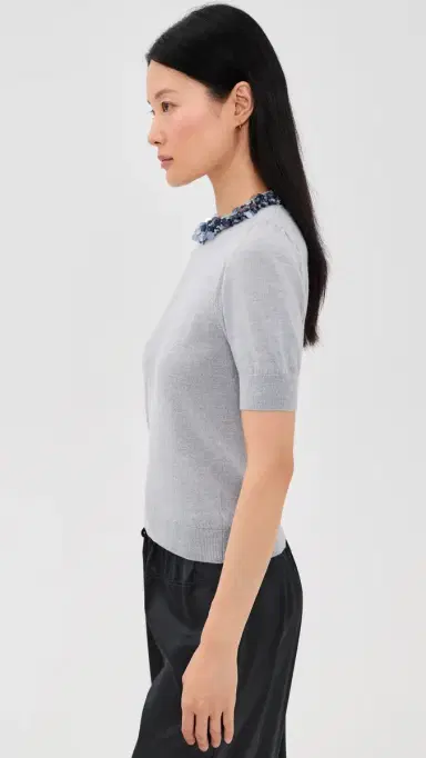 Ulla Johnson Jude Embellished Blouse | Thumbnail 4 Ulla Johnson Jude Embellished Blouse | Thumbnail 4