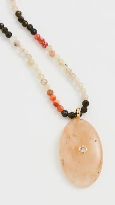 Maison Irem Chesnut Necklace Mix Colors One Size | Thumbnail 4 Maison Irem Chesnut Necklace Mix Colors One Size | Thumbnail 4