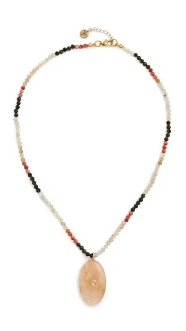 Maison Irem Chesnut Necklace Mix Colors One Size | Thumbnail 6 Maison Irem Chesnut Necklace Mix Colors One Size | Thumbnail 6