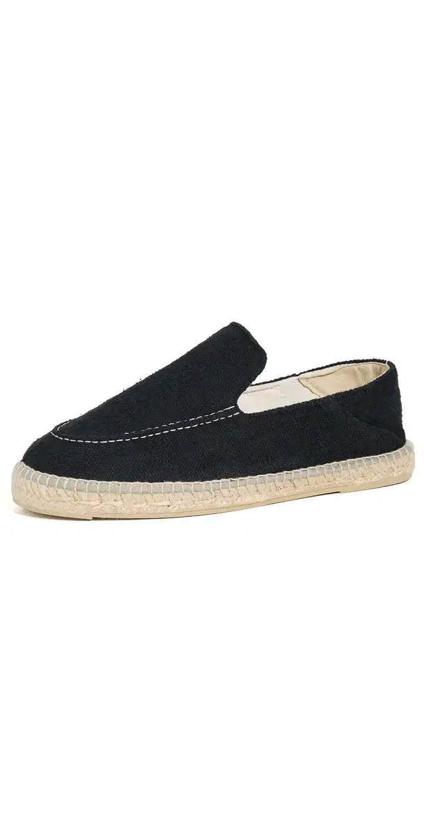 Canvas Traveler Espadrilles Black