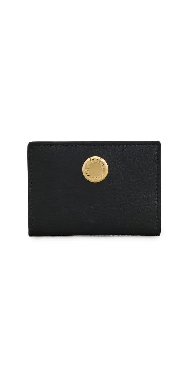 Stella McCartney Logo Card Holder Black One Size