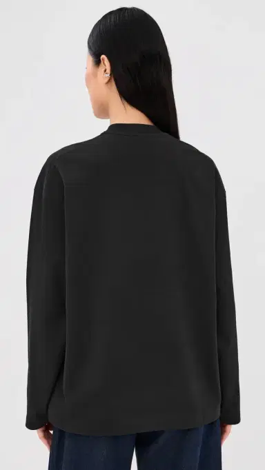 Jil Sander Long Sleeve T-Shirt Black | Thumbnail 3