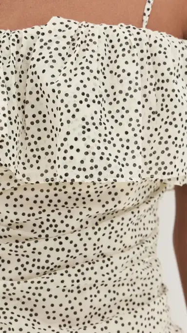 ISABEL MARANT ÉTOILE Davilia Mini Dress Ecru/Black 36 | Thumbnail 6 ISABEL MARANT ÉTOILE Davilia Mini Dress Ecru/Black 36 | Thumbnail 6