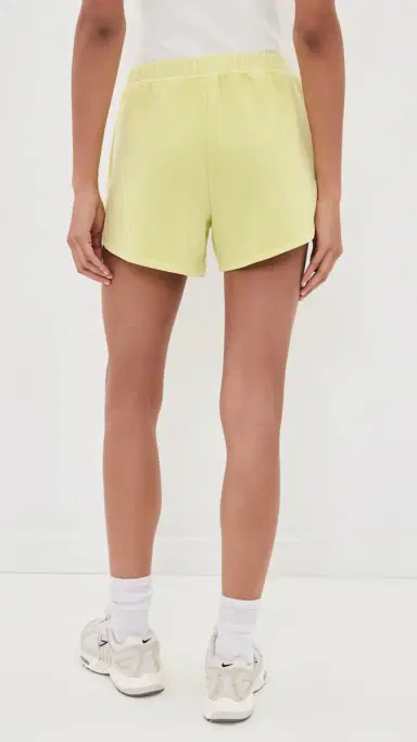 Beyond Yoga Fade Out Mid Rise Shorts Washed Electric Lime L | Thumbnail 3