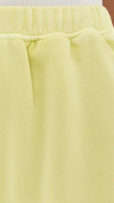Beyond Yoga Fade Out Mid Rise Shorts Washed Electric Lime L | Thumbnail 6