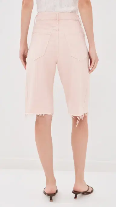 Mother The Half-Pipe Bermuda Fray Denim Shorts | Thumbnail 3 Mother The Half-Pipe Bermuda Fray Denim Shorts | Thumbnail 3