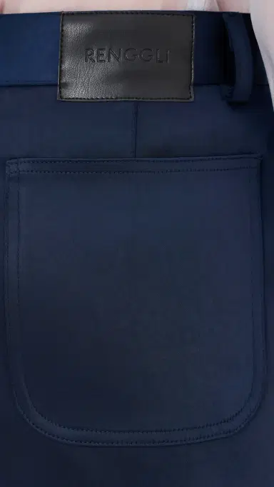 Renggli Satin Cargo Skirt Midnight | Thumbnail 6