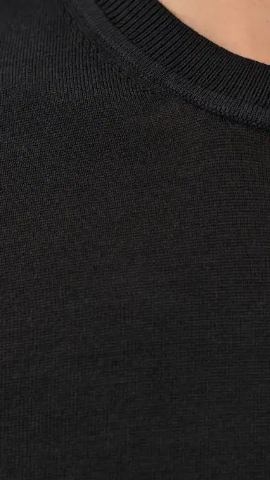 RENGGLI Silk Cashmere Blend Crew Neck Sweater Ink | Thumbnail 6 RENGGLI Silk Cashmere Blend Crew Neck Sweater Ink | Thumbnail 6