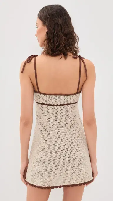SEROYA Malkie Dress Almond/Cocoa Brown | Thumbnail 3 SEROYA Malkie Dress Almond/Cocoa Brown | Thumbnail 3