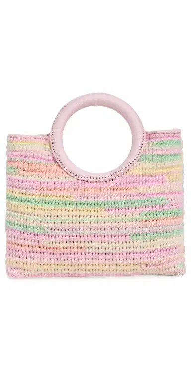 LoveShackFancy Velle Pouch Tropical Swirl One Size | Thumbnail 1 LoveShackFancy Velle Pouch Tropical Swirl One Size | Thumbnail 1