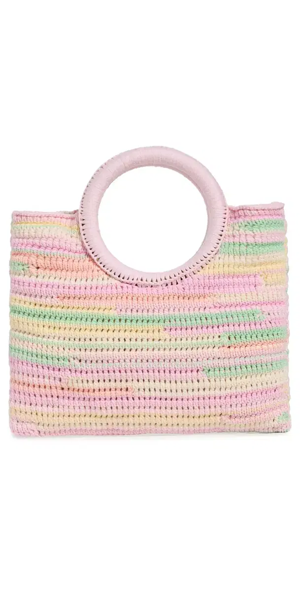 LoveShackFancy Velle Pouch Tropical Swirl One Size