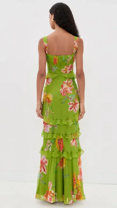 Saloni Chandra Maxi Dress Lilia Bloom Plmt 2 | Thumbnail 3