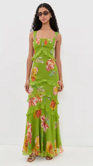 Saloni Chandra Maxi Dress Lilia Bloom Plmt 2 | Thumbnail 5