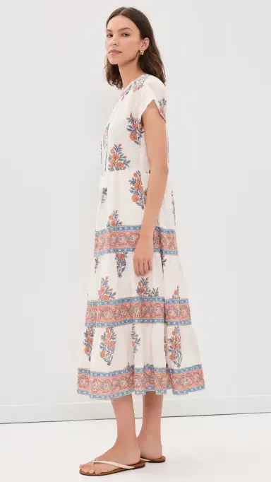 Marea Floral Bouquet Breakers Dress Floral Bouquet | Thumbnail 4 Marea Floral Bouquet Breakers Dress Floral Bouquet | Thumbnail 4