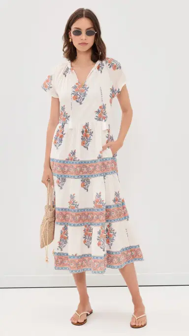 Marea Floral Bouquet Breakers Dress Floral Bouquet | Thumbnail 5 Marea Floral Bouquet Breakers Dress Floral Bouquet | Thumbnail 5