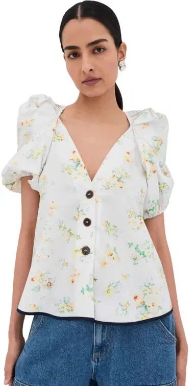 Kika Vargas Harpa Blouse Pastel | Thumbnail 1