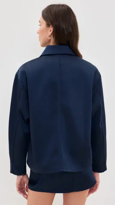 RENGGLI Satin Jacket Midnight | Thumbnail 3