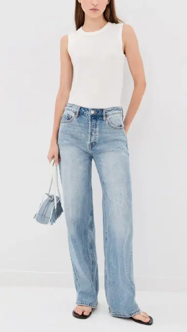 GOOD AMERICAN Vintage High Wide Jeans Indigo42 | Thumbnail 5 GOOD AMERICAN Vintage High Wide Jeans Indigo42 | Thumbnail 5