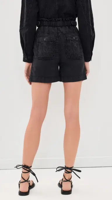 ISABEL MARANT ÉTOILE Kisha Shorts Faded Black 40 | Thumbnail 3 ISABEL MARANT ÉTOILE Kisha Shorts Faded Black 40 | Thumbnail 3
