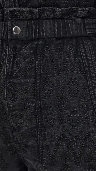 ISABEL MARANT ÉTOILE Kisha Shorts Faded Black 40 | Thumbnail 6 ISABEL MARANT ÉTOILE Kisha Shorts Faded Black 40 | Thumbnail 6