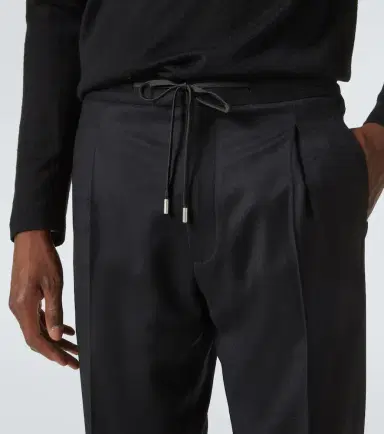 Lardini Wool and cashmere pants | Thumbnail 4