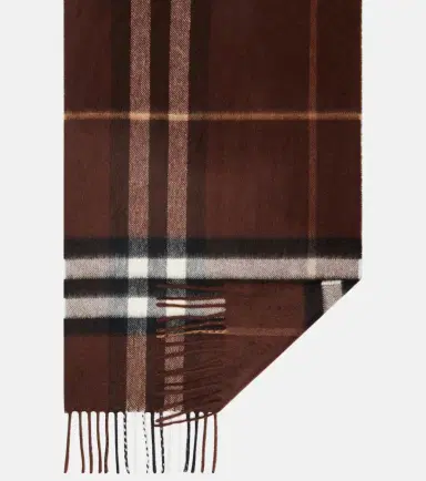 Burberry Check cashmere scarf | Thumbnail 3 Burberry Check cashmere scarf | Thumbnail 3