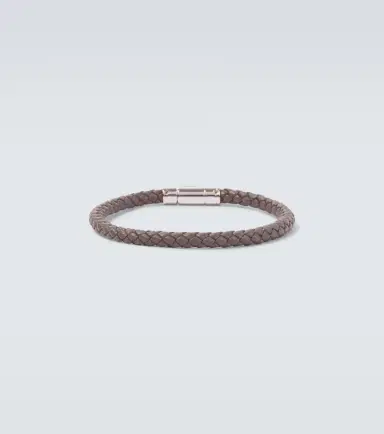 Tom Ford Braided leather bracelet | Thumbnail 3
