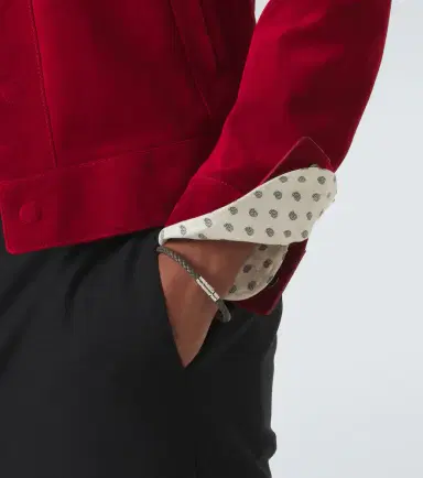 Tom Ford Braided leather bracelet | Thumbnail 4