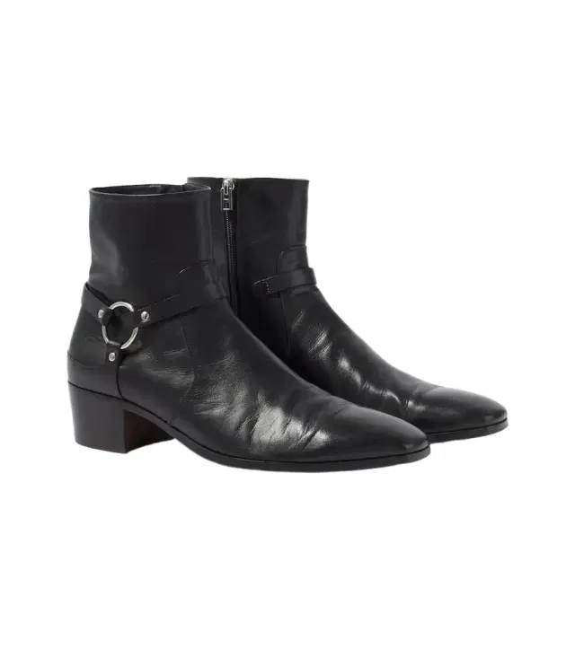 Tom Ford Clint leather ankle boots