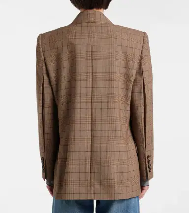 Chloé Chloé Checked wool blazer | Thumbnail 3
